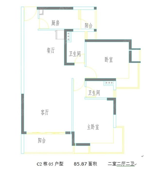 C2栋05户型