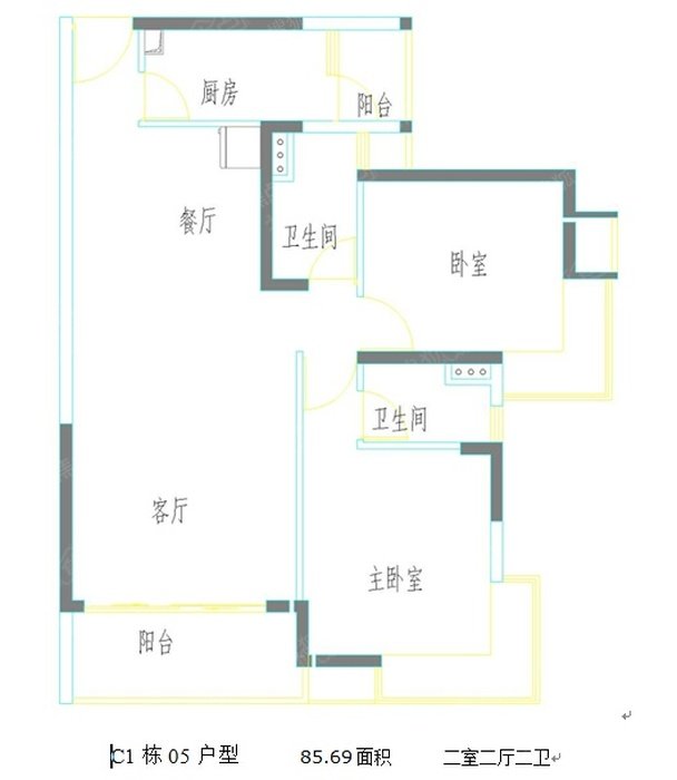 C1栋05户型
