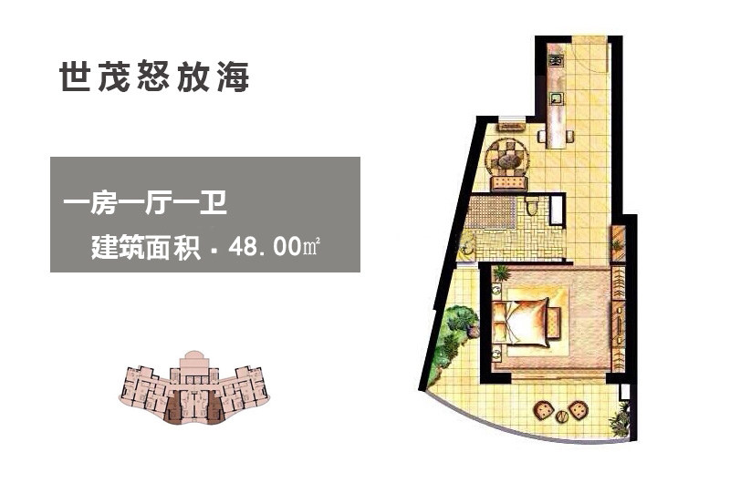 船长公寓AB-S户型