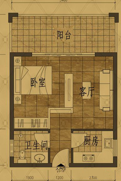 D户型