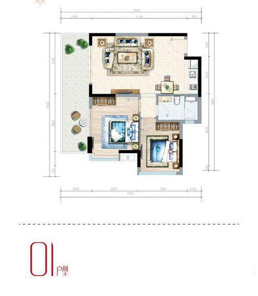 01户型