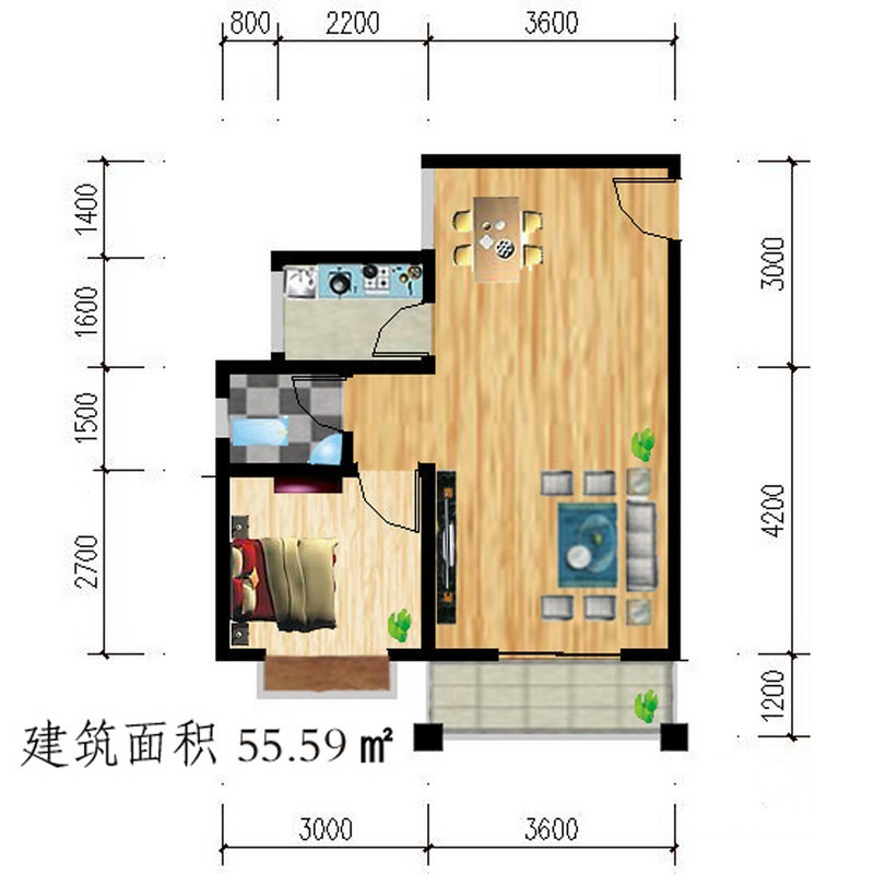 C户型