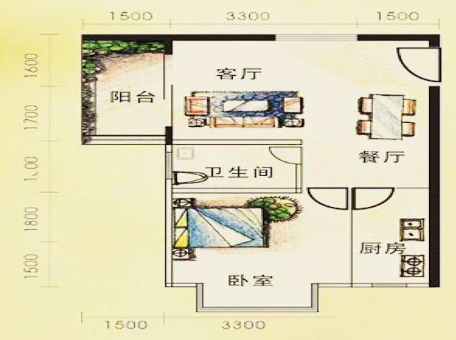 标准B户型