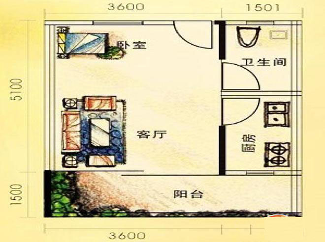 标准C户型