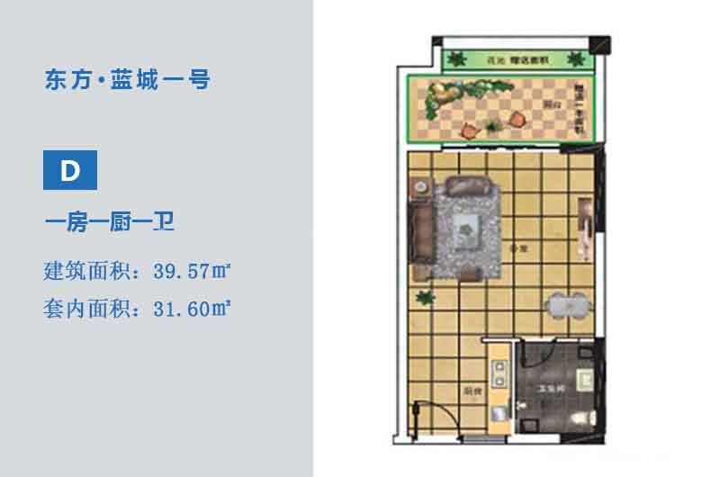 D户型