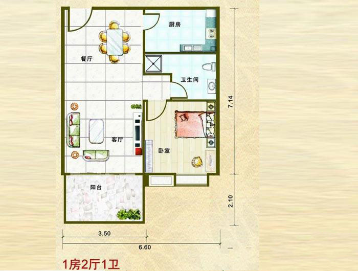 2-18层D户型
