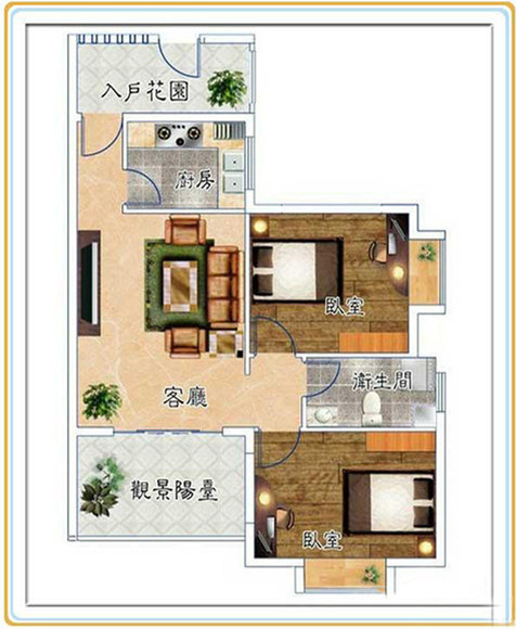 2#B户型