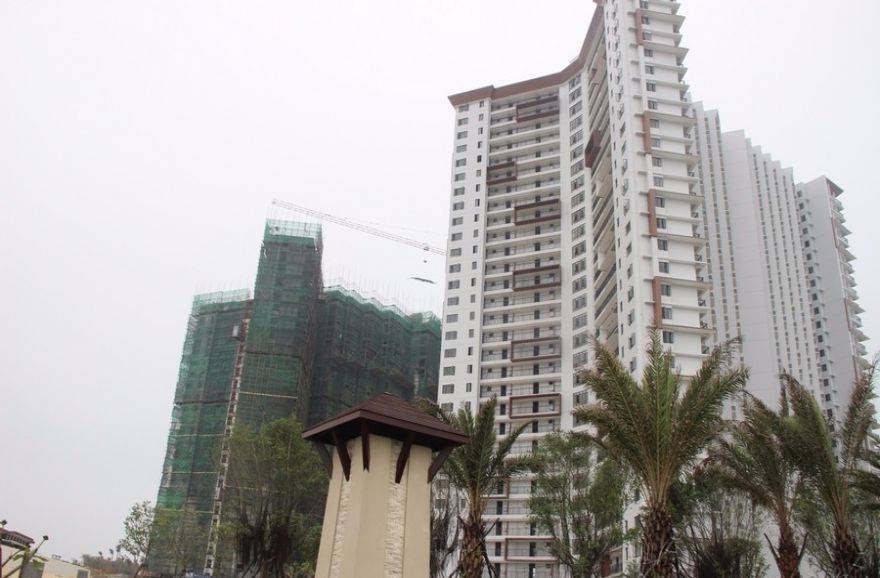 效果图小区景观图