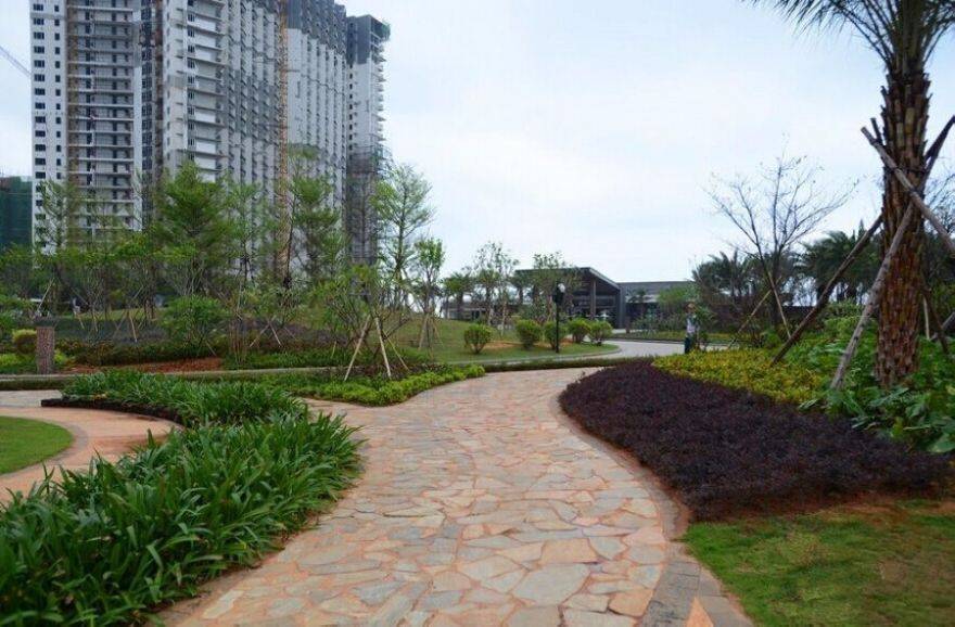效果图园林社区