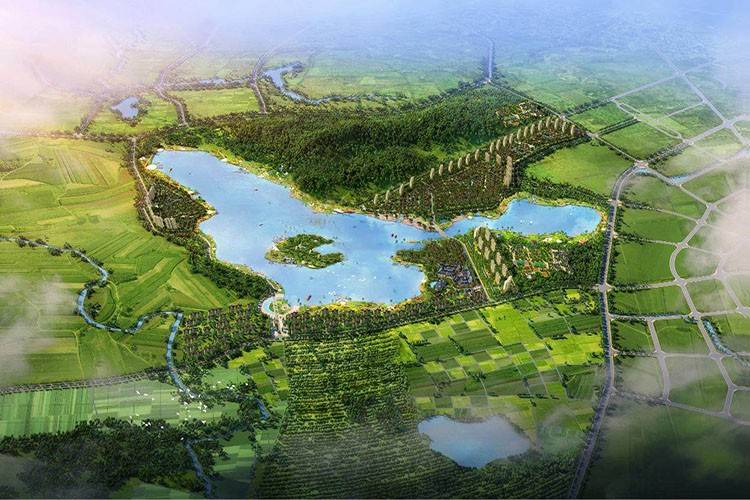 效果图国瑞云龙湖效果图