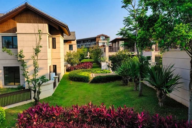 效果图鲁能海蓝福源实景图