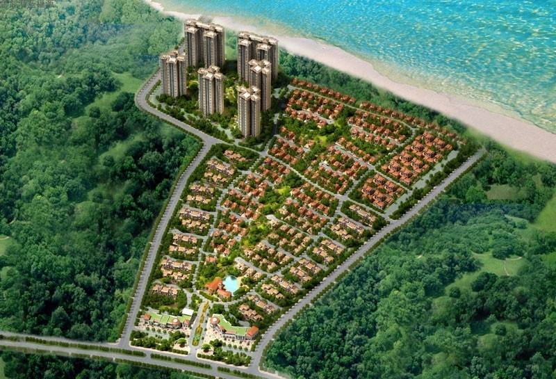效果图海南澄迈鲁能海蓝福源效果图