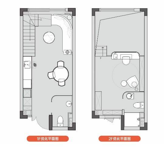 1室1厅1卫1厨