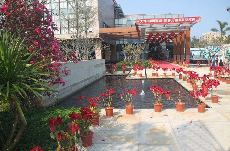 效果图小区实景图