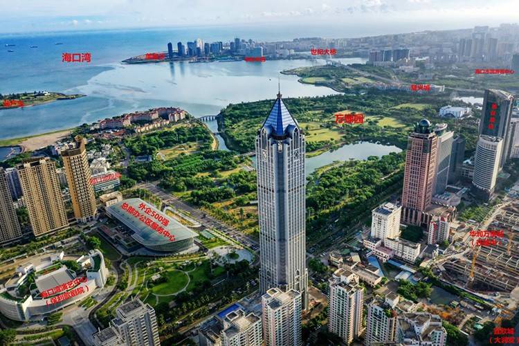 效果图海南海口置业东方广场样板间