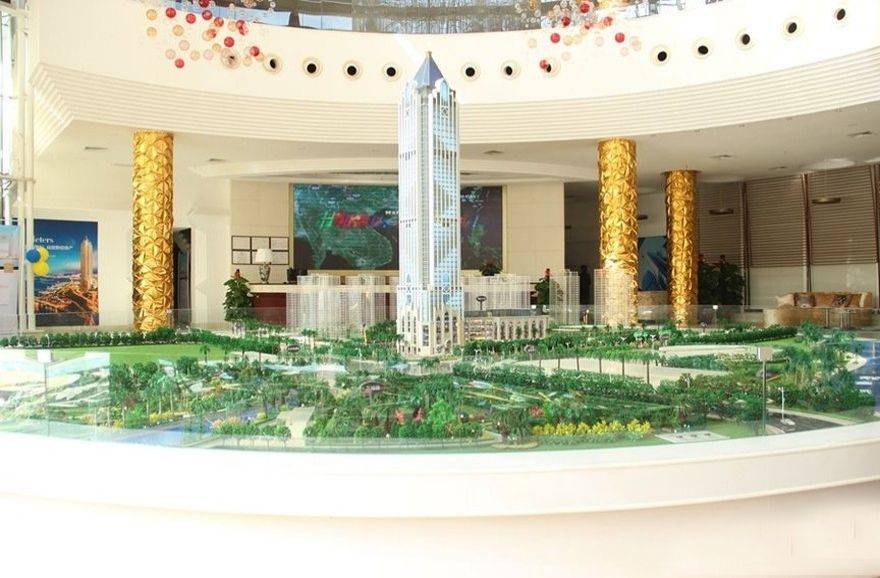 效果图售楼中心实景