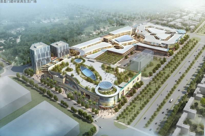效果图鸟瞰图