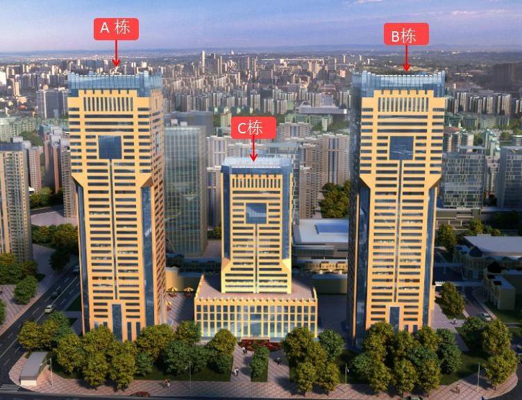 效果图海口互联网金融大厦效果图