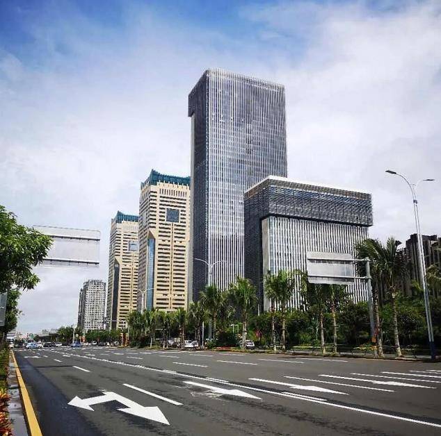 效果图海口互联网金融大厦实景图