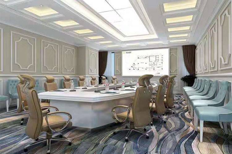 效果图海口互联网金融大厦样板间图