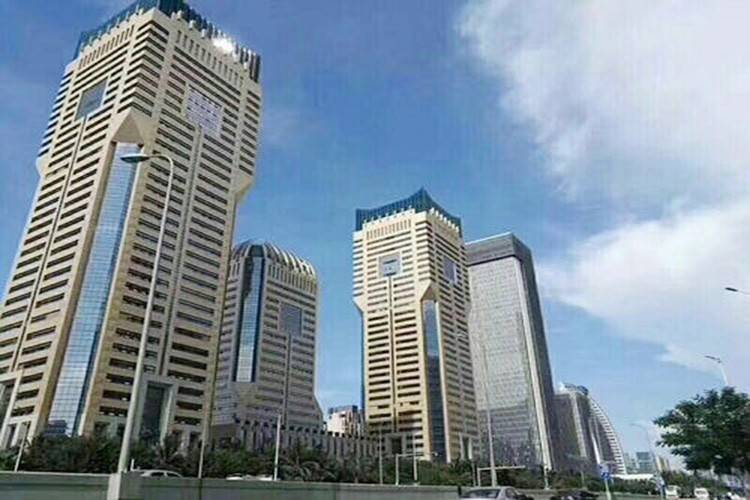 效果图海口互联网金融大厦实景图