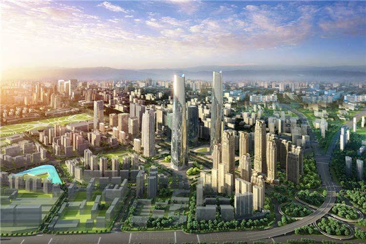 效果图海口互联网金融大厦效果图