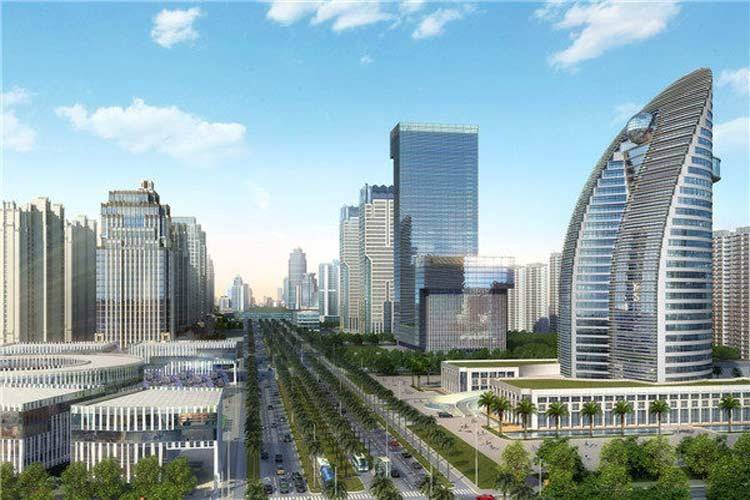 效果图海口互联网金融大厦效果图
