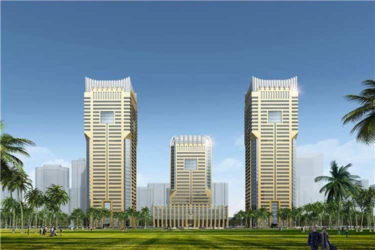 效果图海口互联网金融大厦效果图