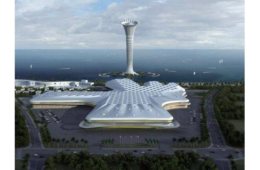效果图海口互联网金融大厦配套图-会展中心