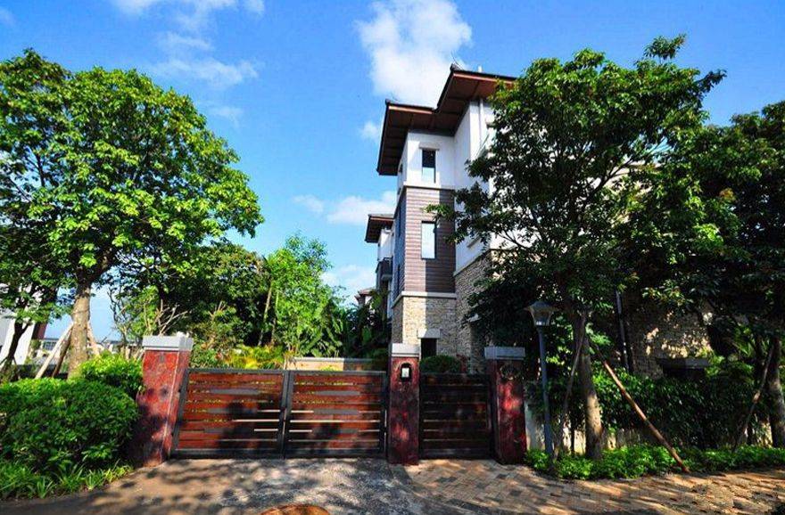 效果图海南海口鸿洲江山实景图