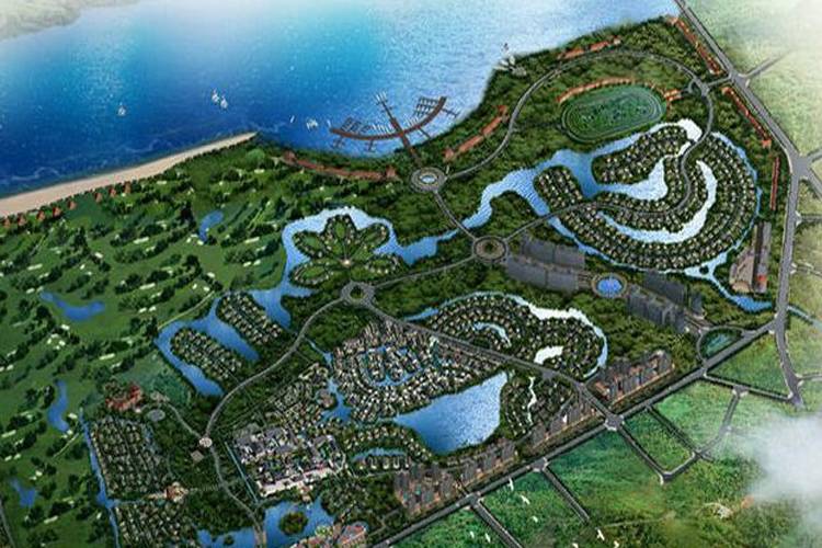 效果图海南海口鸿洲江山效果图