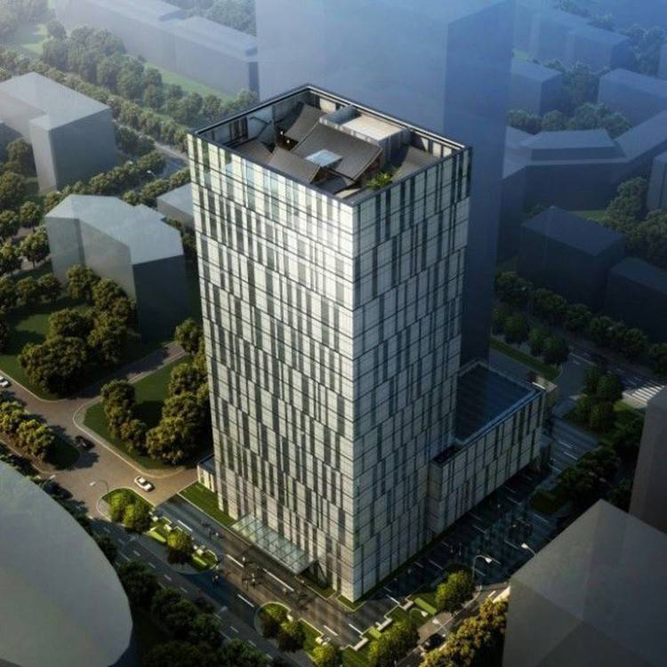 效果图海南海口联合大厦效果图