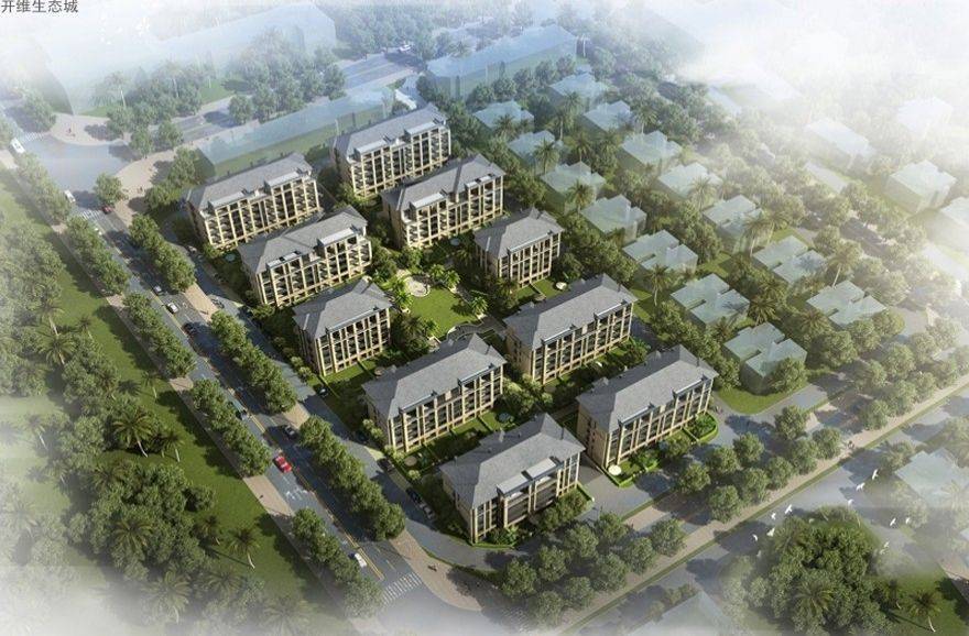 效果图鸟瞰图