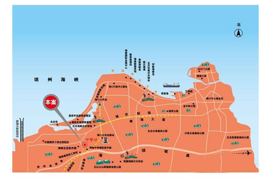 效果图交通图