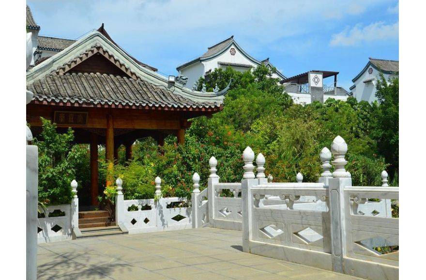 效果图园林实景图