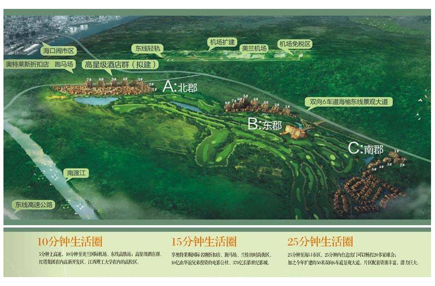 效果图中信台达鸟瞰图