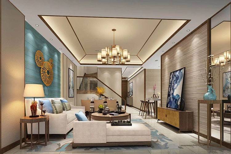 效果图国瑞云龙湖样板间图