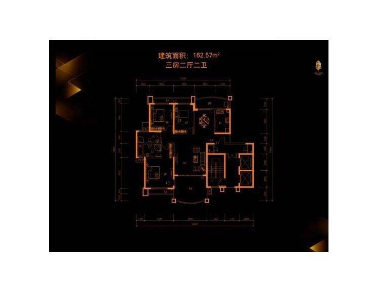 3室2厅2卫1厨