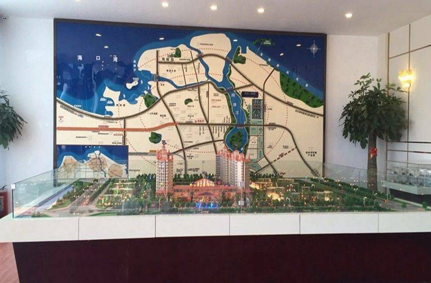 效果图售楼处实景