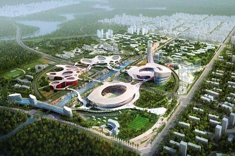 效果图体育文化中心