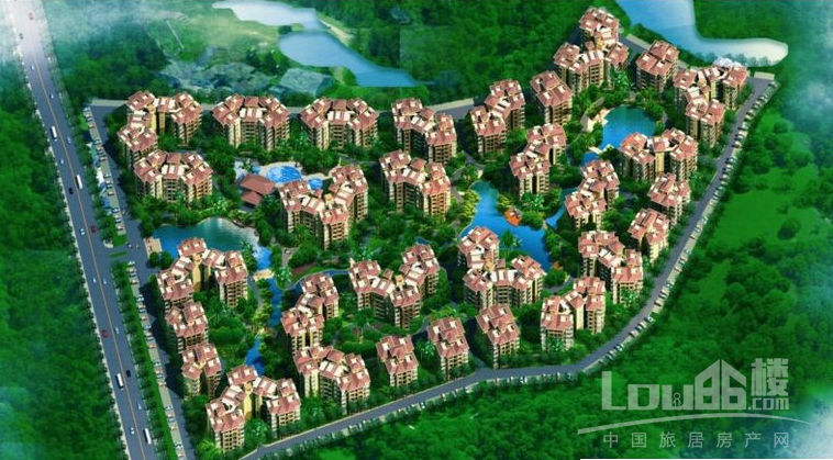 衍宏美丽春天四期鸟瞰图