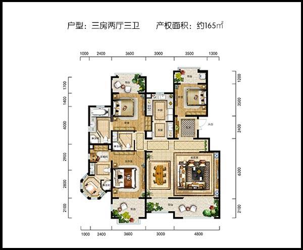 海南万宁金泰南燕湾户型图