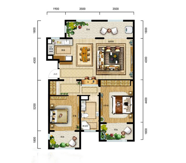 海南万宁金泰·南燕湾户型图 海南万宁金泰·南燕湾户型图