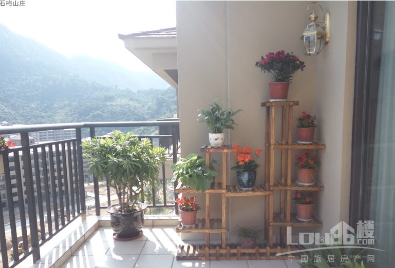石梅山庄样板间-阳台