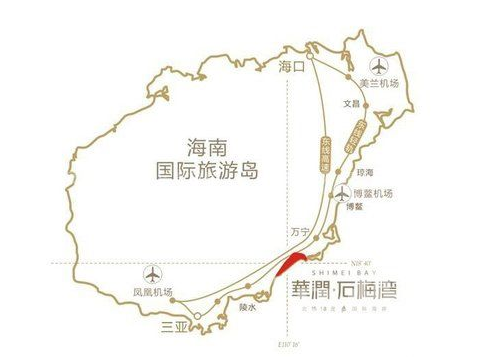 华润石梅湾九里区位图