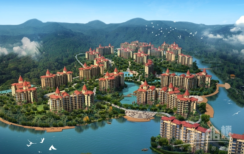 石梅山庄效果图