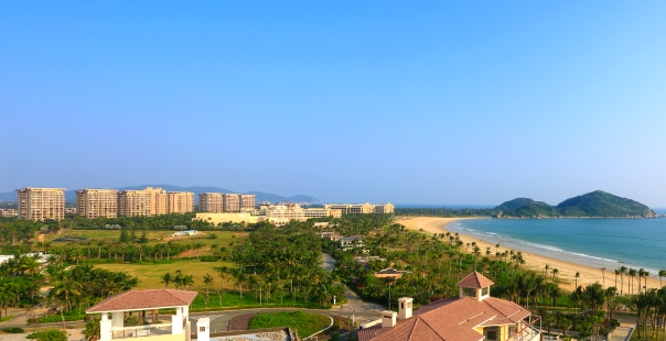 海南万宁中海神州半岛实景图