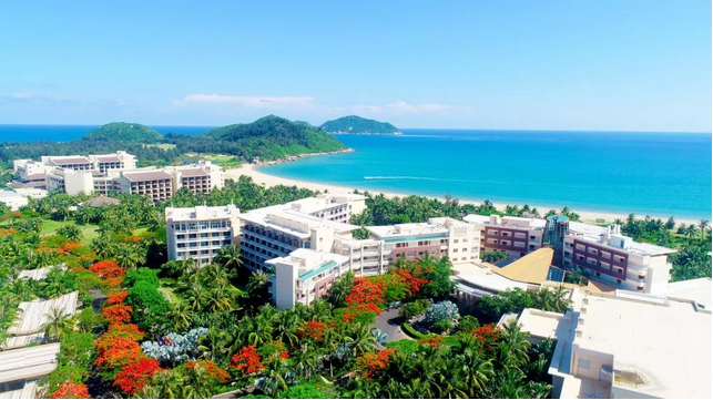 海南万宁中海神州半岛实景图