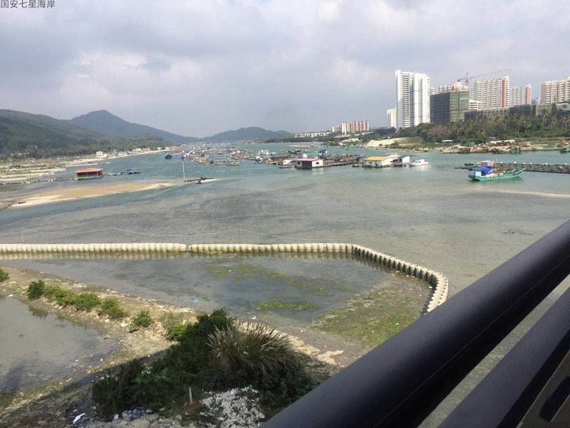 海南万宁国安七星海岸实景图