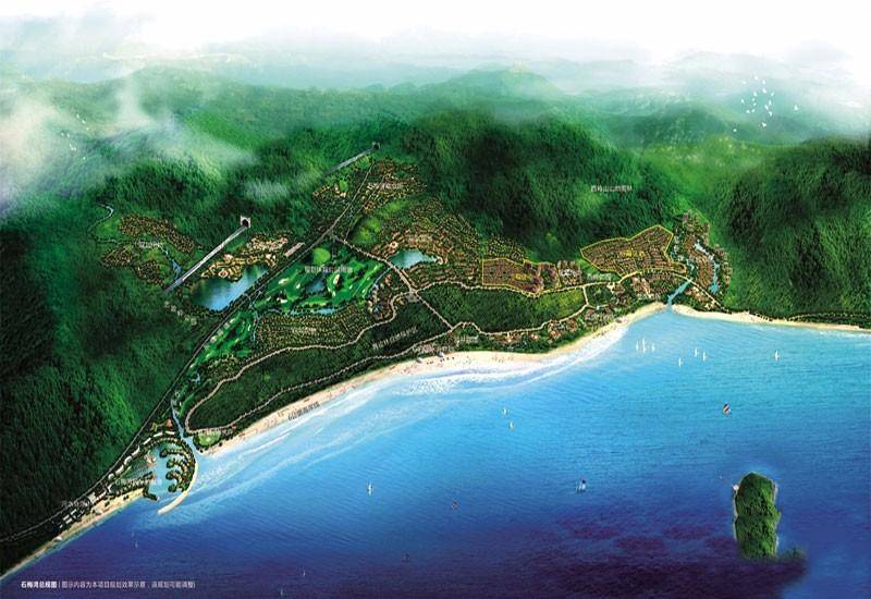 海南华润石梅湾九里效果图